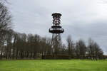 der Glockenturm in der nordschleswigschen Kleinstadt Lgumkloster (dnisch Lgumkloster).