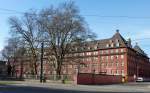 Freiburg, der Herderbau, das neobarocke Bauwerk von 1910 ist nach dem Herder-Verlag benannt, Architekt des denkmalgeschtzten Gebudes war Max Merkel, Feb.2013