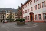 Universittsplatz Heidelberg.