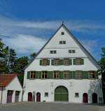 Riedlingen, ehemaliges Kaplaneihaus, die heutige Form stammt von 1758, wird jetzt von verschiedenen Vereinen genutzt, Aug.2012