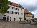 Heidenheim, Heimatmuseum im Schloss Hellenstein, erbaut ab 1096 (11.09.2022)