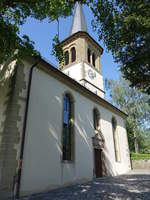 Baumerlenbach, die Evangelische Kirche in Baumerlenbach gilt als lteste Kirche des Hohenlohekreises.