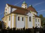 Friedberg, Wallfahrtskirche zu unseres Herrn Ruhe, erbaut im 18.
