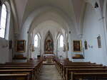 Surheim, Innenraum der Pfarrkirche St.