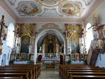 Grafenkirchen, barocker Innenraum der St.