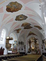Neukirchen beim Heiligen Blut, barocker Innenraum der Wallf.