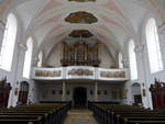 Neukirchen beim Heiligen Blut, Orgelempore in der Wallf.