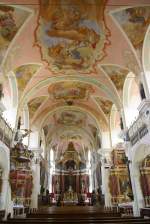 Maihingen, Klosterkirche Maria Immaculata, erbaut von 1712 bis 1718 durch Ulrich   Beer (15.07.2012)