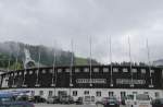 Skistadion Eckbauerhaus in Garmisch-Partenkirchen.