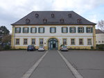 Schloss Pfaffendorf, erbaut von 1760 bis 1763 fr die Herren von Stein von Allenstein, seit 1954 Dominikus-Savio Heim der Salesianer Don Boscos (24.03.2016)