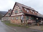 Nassach, altes Backhaus von 1692 in der Habergstrae (25.03.2016)