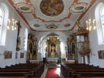 Jachenhausen, barocke Ausstattung der Pfarrkirche St.