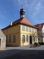 Feuerbach, ehemalige Rathaus mit Betsaal, erbaut 1751 (11.03.2018)
