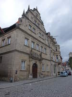 Kronach, altes Rathaus, erbaut bis 1583 durch den Baumeister Daniel Engelhardt (15.04.2017)