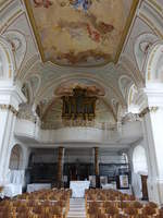 Asbach, Orgelempore in der kath.