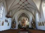 Uttenhofen, Innenraum der Pfarrkirche St.