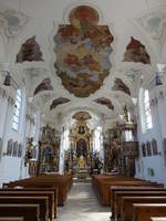 Hainsacker, barocker Innenraum der Pfarrkirche St.