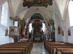 Lauterbach, barocker Innenraum der Pfarrkirche St.