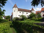 Schloss Eyslden, sptgotische Vierflgelanlage mit Ecktrmen, erbaut um 1500 (26.05.2016)