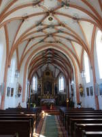 Martinskirchen, Innenraum der Pfarrkirche St.