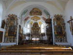 Schildthurn, barocke Altre in der Wallfahrtskirche St.