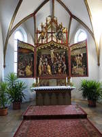Bogen, gotischer Hochalter in der Pfarrkirche St.