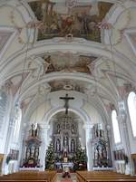 Sallach, barocker Innenraum der Pfarrkirche St.