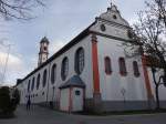 Bad Wrishofen, Klosterkirche der Dominikanerinnen, erbaut von 1719 bis 1721 (26.01.2016)