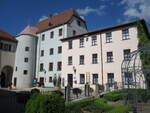 Treuchtlingen, Stadtschloss, ehemaliges Wasserschloss der Pappenheimer und Ansbacher, erbaut im 16.