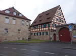 Kornburg, Heimatmuseum in einem Fachwerkhaus an der Hauptstrae (11.12.2016)
