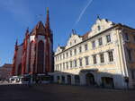 Wrzburg, Falkenhaus und Chor der St.