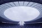 Das Dach des Berliner Olympiastadions.