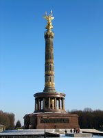 Die Siegessule in Berlin wurde 1864-1873 erbaut.