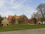 Das Zisterzienser Kloster Chorin befindet sich in der Nhe des Ortes Chorin, hier am 17.