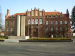 Rathenow, Landratsamt und Denkmal fr die Opfer des Faschismus (17.03.2012)