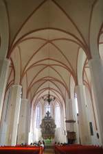 Prenzlau, Langschiff der Dominikanerkirche St.