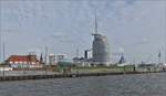 Impressionen von Bremerhaven aufgenommen bei der „Dicke Ptte Tour” auf der Weser mit dem Ausflugsschiff MS  Geestemnde .