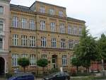 Hamburg am 16.6.2019: ehemalige Israelitische Tchterschule in der Karolinenstrae, die Schule bestand von 1884 bis 1942, 1981 unter Denkmalschutz gestellt, 1988 wurde das Gebude zur