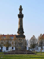 Das Denkmal zu Ehren der Gefallenen in den Preuischen Kriegen 1864, 1866 und 1870–71 in Putbus.