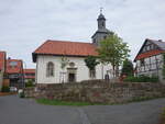 Mackenrode, evangelische Kirche, erbaut 1735 (29.06.2023)