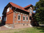 Spanbeck, alte Schule, erbaut 1897 als einklassige Schule mit Lehrerwohung, heute ev.