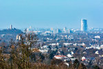 Blick vom Rolandsbogen nach Bonn/Bad Godesberg.