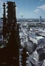 Kln, Hohe Domkirche, Aussichtsplattform auf dem Sdturm.