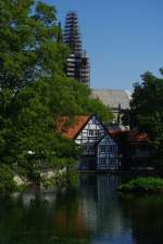 Soest, Groer Teich mit St.
