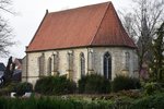 RHEINE, Ortsteil Mesum (Kreis Steinfurt), 13.02.2016, die Alte Kirche auf dem Alten Friedhof ist das lteste Bauwerk der Stadt Rheine (ca.