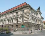 Dresden - das Albertinum, nach dem schsischen Knig Albert so genannt, wurde aus dem ursprnglichen Zeughaus 1889 zum Museum umgebaut.