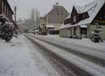Am 18.12.2008 in Seiffen im Erzgebirge bei einem leichten Schneefall