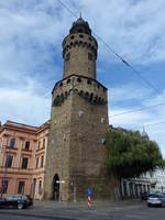 Grlitz, Reichenbacher Turm der westlichen Stadtbefestigung am Obermarkt (03.10.2020)