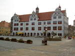 Torgau, Rathaus am Markt, erbaut von 1561 bis 1565 (20.09.2012)