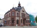 Adorf, Rathaus am Markt, Neorenaissancebau aus dem Jahre 1896 (22.07.2023)